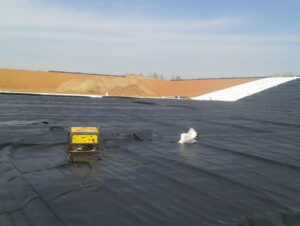 Wholesale Smooth HDPE Geomembrane For A Landfill Project