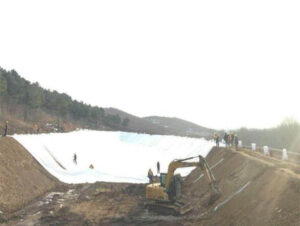 Geotextile Installed In a Landfill For Anti-seepaging