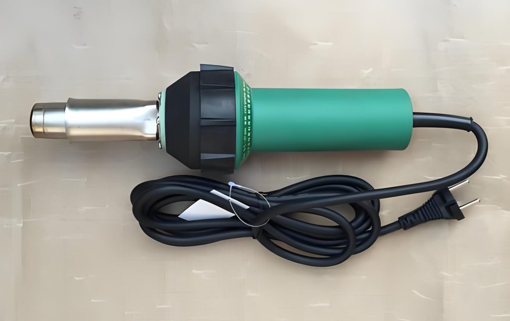 Extrusion welding for geomembrane repair and detail sealing